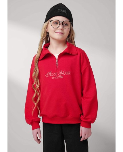 CLE Джемпер дев. 757132/22у, красный