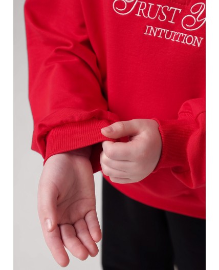 CLE Джемпер дев. 757132/22у, красный