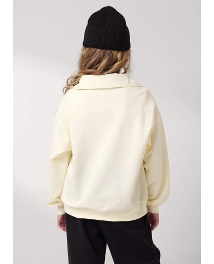 CLE Джемпер дев. 757132/22у, молочный