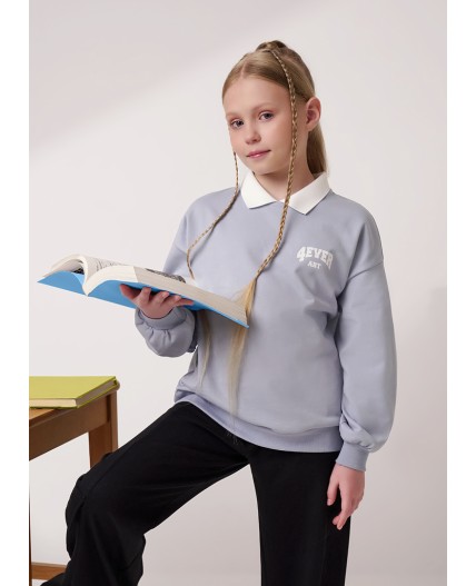 CLE Джемпер дев. 757172/25ф_п, голубой