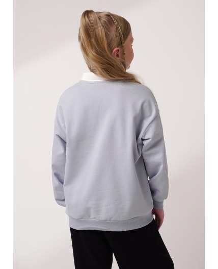 CLE Джемпер дев. 757172/25ф_п, голубой