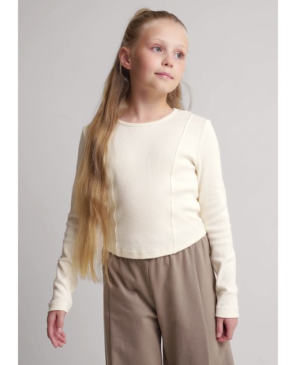 CLE Джемпер дев. 757179/25ш, молочный