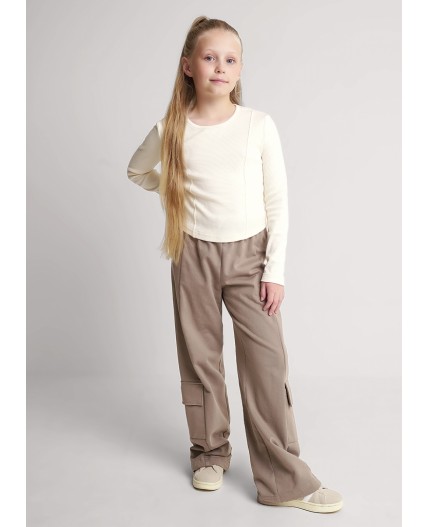 CLE Джемпер дев. 757179/25ш, молочный