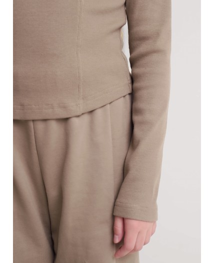 CLE Джемпер дев. 757179/25ш, кофейный