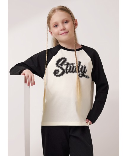 CLE Джемпер дев. 757180/25кд_п, молочный