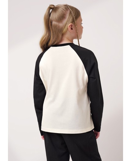 CLE Джемпер дев. 757180/25кд_п, молочный