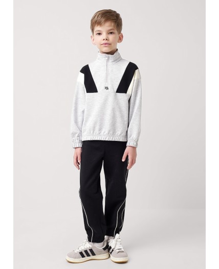 CLE Джемпер мал. 757149/23у_п, меланж св.серый