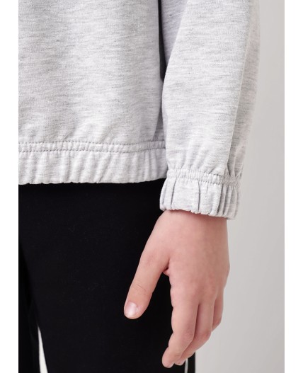 CLE Джемпер мал. 757149/23у_п, меланж св.серый