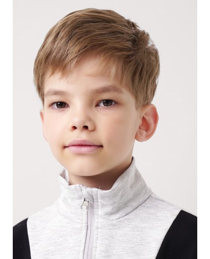 CLE Джемпер мал. 757149/23у_п, меланж св.серый