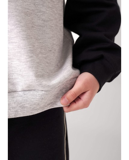 CLE Джемпер мал. 757156/23уп_п, меланж св.серый