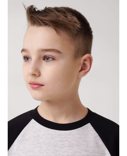 CLE Джемпер мал. 757156/23уп_п, меланж св.серый