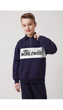 CLE Джемпер мал. 757197/24ф_п, джинсовый