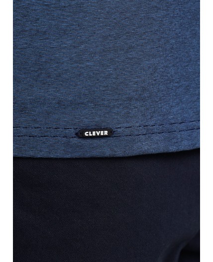 CLE Джемпер муж. 542150/01гн maxi_п, св.голубой/чёрный