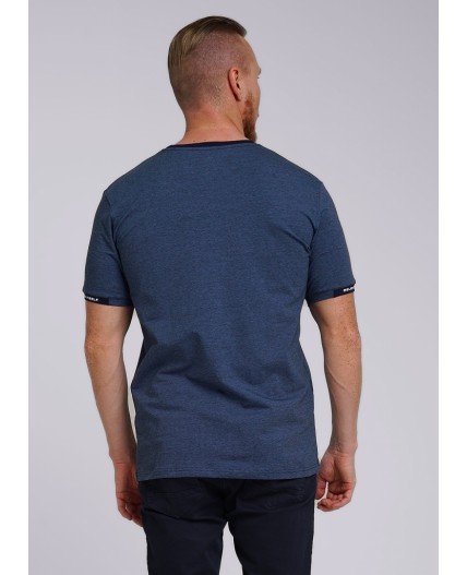 CLE Джемпер муж. 542150/01гн maxi_п, св.голубой/чёрный