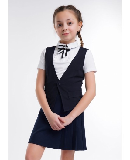 CLE Жилет дев. 712562ог, т.синий