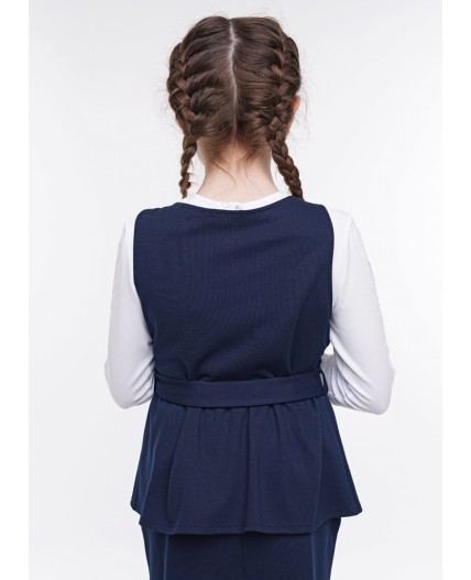 CLE Жилет дев. 715164вэ школа, т.синий