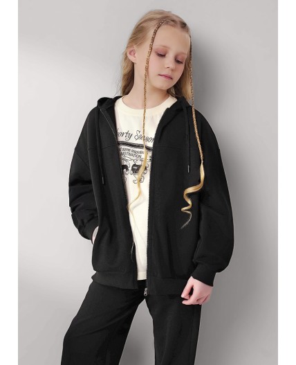 CLE Куртка дев. 757133/22у, чёрный