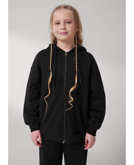 CLE Куртка дев. 757133/22у, чёрный