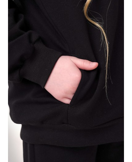 CLE Куртка дев. 757133/22у, чёрный