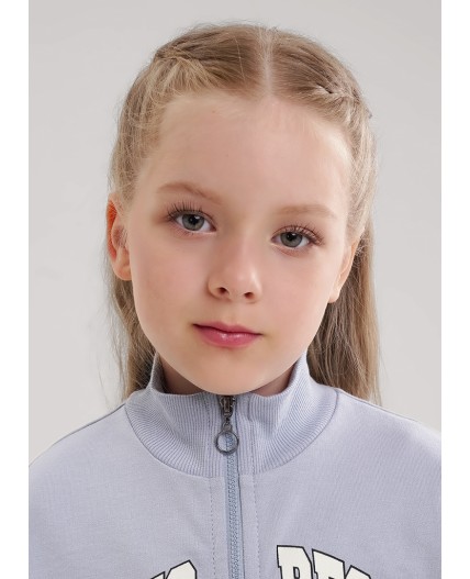 CLE Куртка дев. 757181/25ф_п, голубой