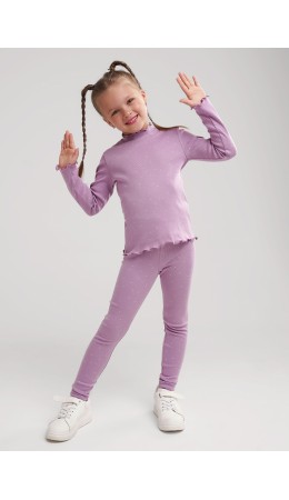 CLE Лосины дев. 756892шн, св.фиолетовый