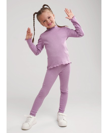 CLE Лосины дев. 756892шн, св.фиолетовый