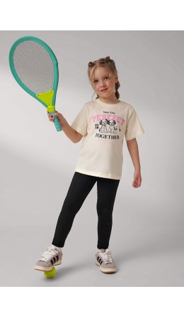 CLE Лосины дев. 757121/22ш, чёрный