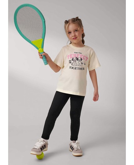 CLE Лосины дев. 757121/22ш, чёрный