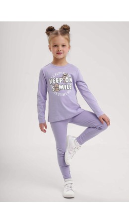 CLE Лосины дев. 757121/22ш, св.фиолетовый