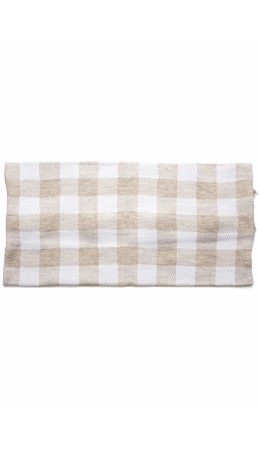 CLE Наволочка 171817ак 30*50, белый/меланж св.бежевый