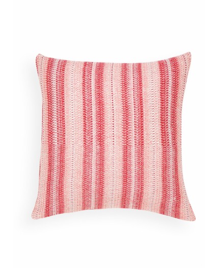 CLE Наволочка 171882ак 40*40, бежевый/бордовый