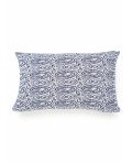 CLE Наволочка 171885хпэ 35*50, т.синий/меланж св.серый