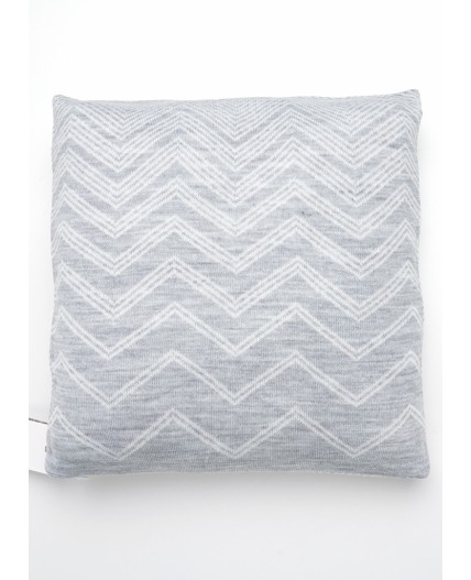 CLE Наволочка 19061ак 40*40, серый/молочный