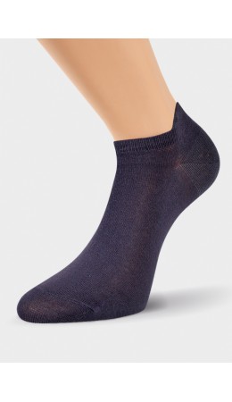 CLE Носки жен.Д202М плюш укор, т.синий