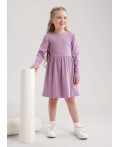 CLE Платье дев. 756819шн, св.фиолетовый