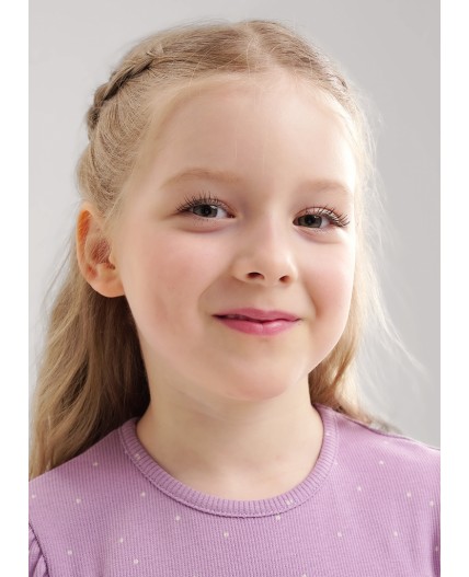 CLE Платье дев. 756819шн, св.фиолетовый