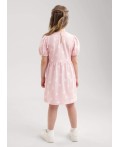 CLE Платье дев. 757145кдн, св.розовый/молочный