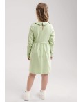 CLE Платье дев. 757146кдн, св.зелёный/молочный