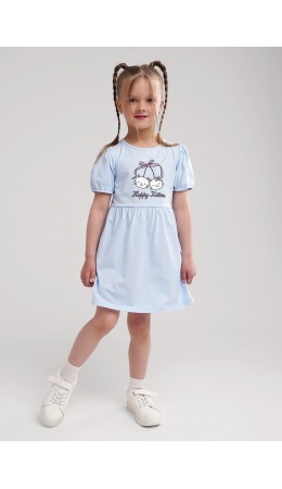 CLE Платье дев. 757206кд_п, голубой