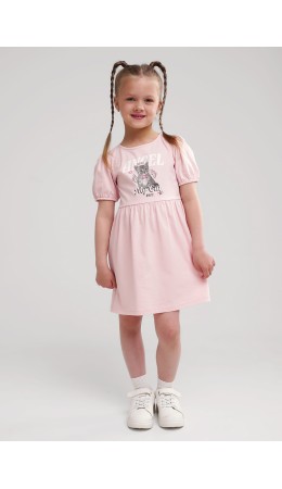 CLE Платье дев. 757206кд_п, св.розовый