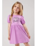 CLE Платье дев. 757206кд_п, т.розовый