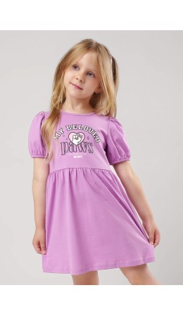 CLE Платье дев. 757206кд_п, т.розовый