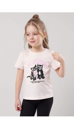 CLE Футболка дев. 757118г_п, св.розовый