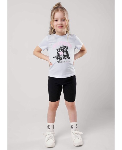 CLE Футболка дев. 757118г_п, св.голубой