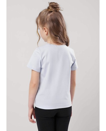 CLE Футболка дев. 757118г_п, св.голубой