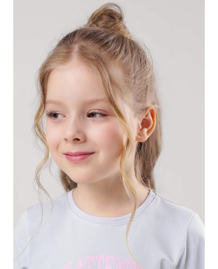 CLE Футболка дев. 757118г_п, св.голубой