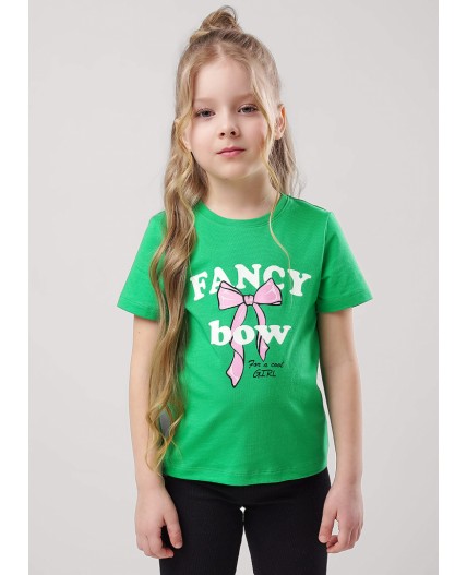 CLE Футболка дев. 757118г_п, зелёный