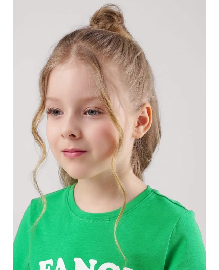 CLE Футболка дев. 757118г_п, зелёный