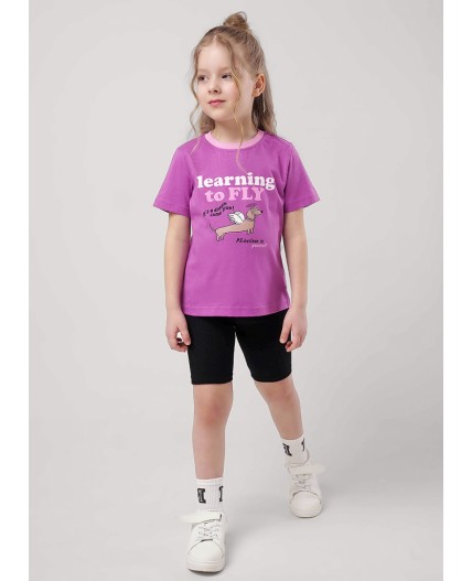 CLE Футболка дев. 757119кд_п, розовый