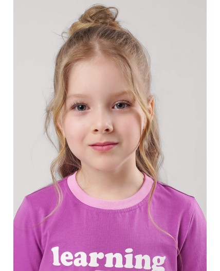 CLE Футболка дев. 757119кд_п, розовый